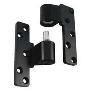 ZORO SELECT 1VZU7 4-1//2/"W x 6-1//2/"H Zinc Plated Pivot Hinge